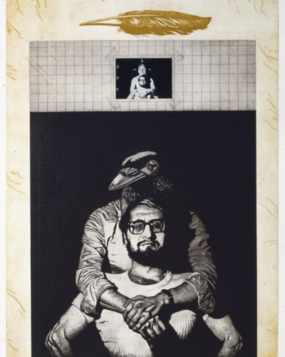 Franco Dugo, Les liaisons dangereuses, 1978, jedkanica, akvatinta, fotogravura, papir
