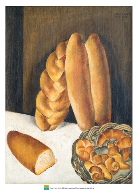 Plakat Veno Pilon, Kruh